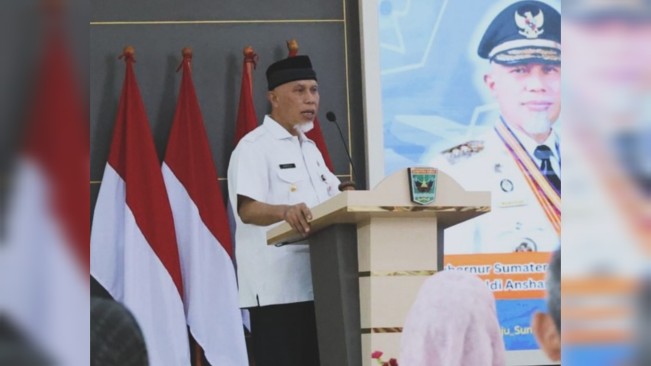 Gubernur Sumbar Mahyeldi Ansharullah mengimbau semua pihak menahan diri. [Instagram]